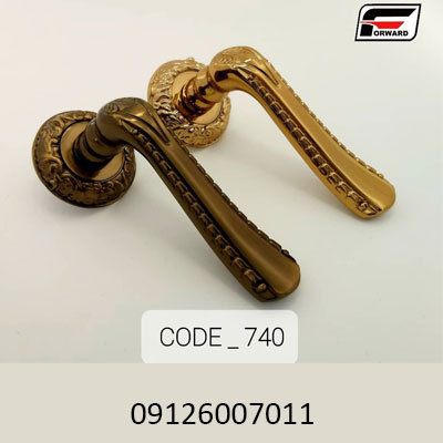 دستگیره رنگ زیتونی(741) و طلایی